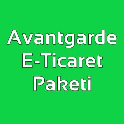 Avantgarde E-Ticaret Paketi